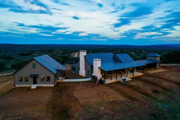 East Texas home in a green landscape